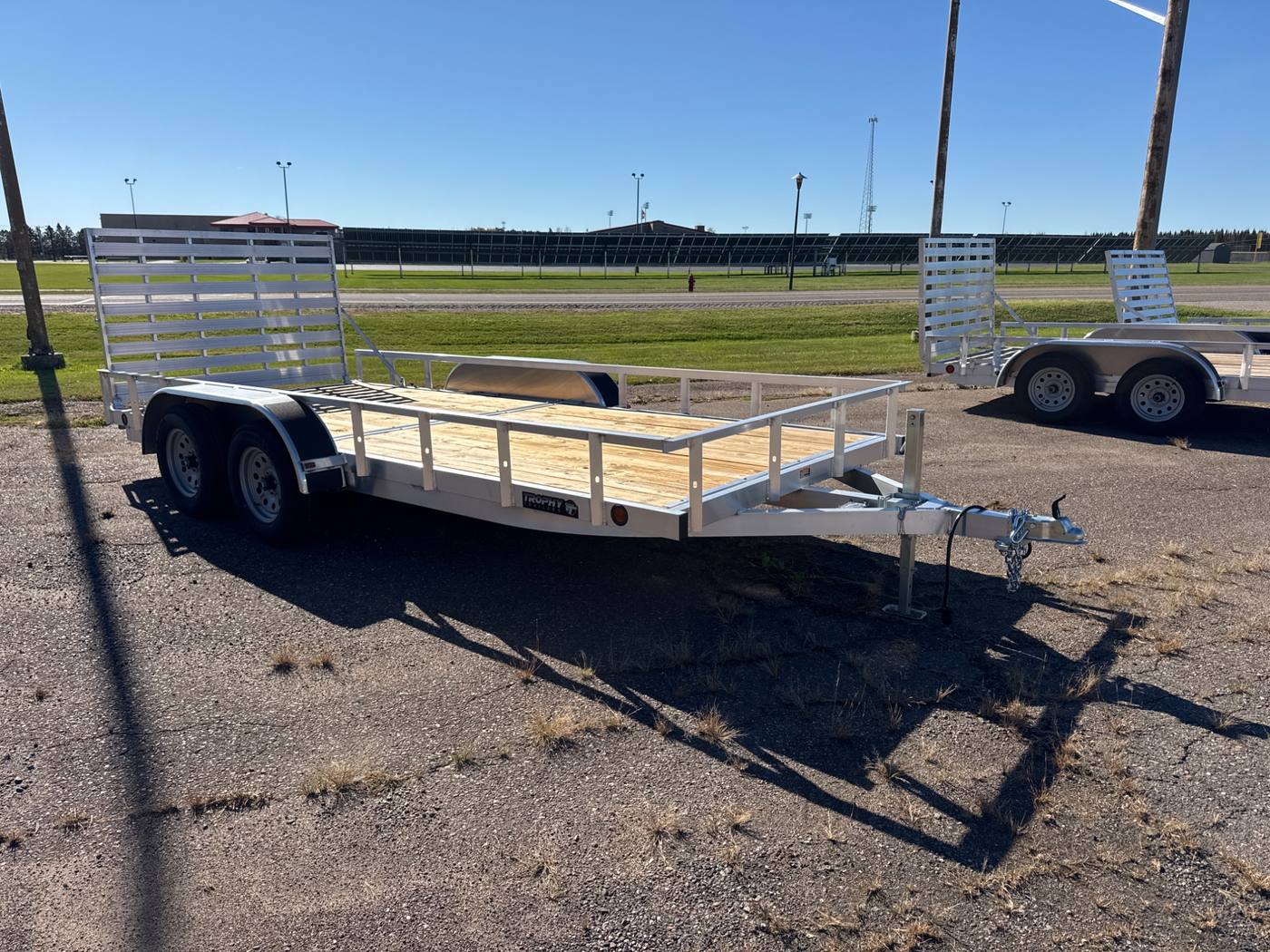 2026 Trophy 7x16 Aluminum Utility Trailer, Heavy Duty, Tandem, Tip-In Ramp, photo 6