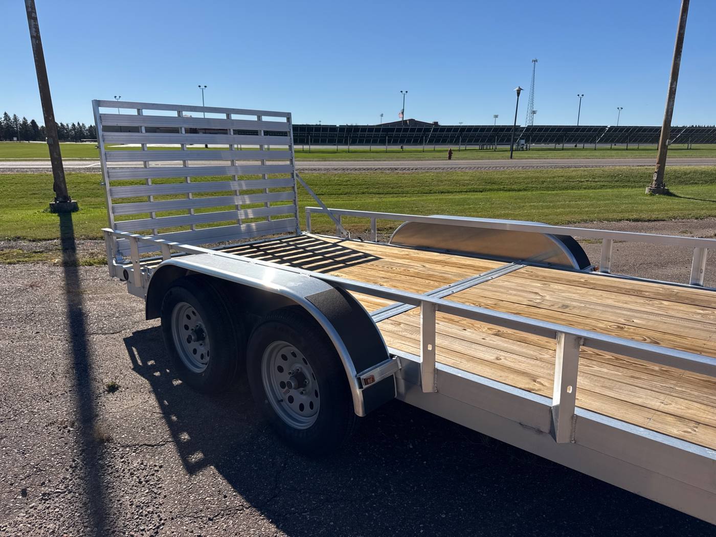 2026 Trophy 7x16 Aluminum Utility Trailer, Heavy Duty, Tandem, Tip-In Ramp, photo 7