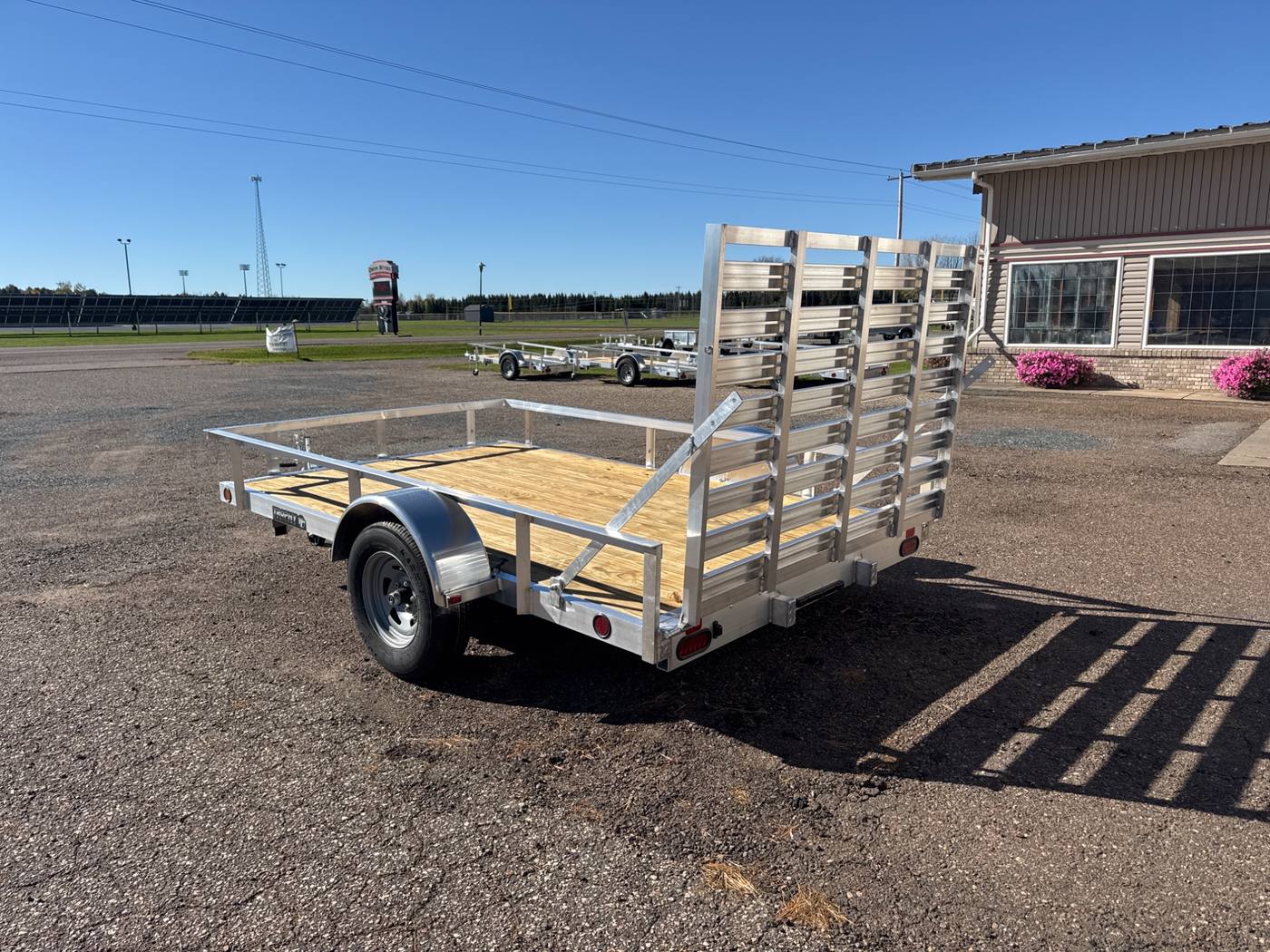 2027 Trophy 6.5x10 Aluminum Utility Trailer, Single Axle, Tip-In Ramp, photo 3
