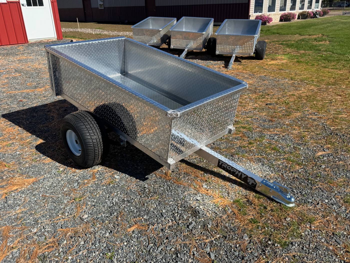 2027 Trophy 3x5 Aluminum Yard Trailer, Lawn and Garden Cart, photo 10