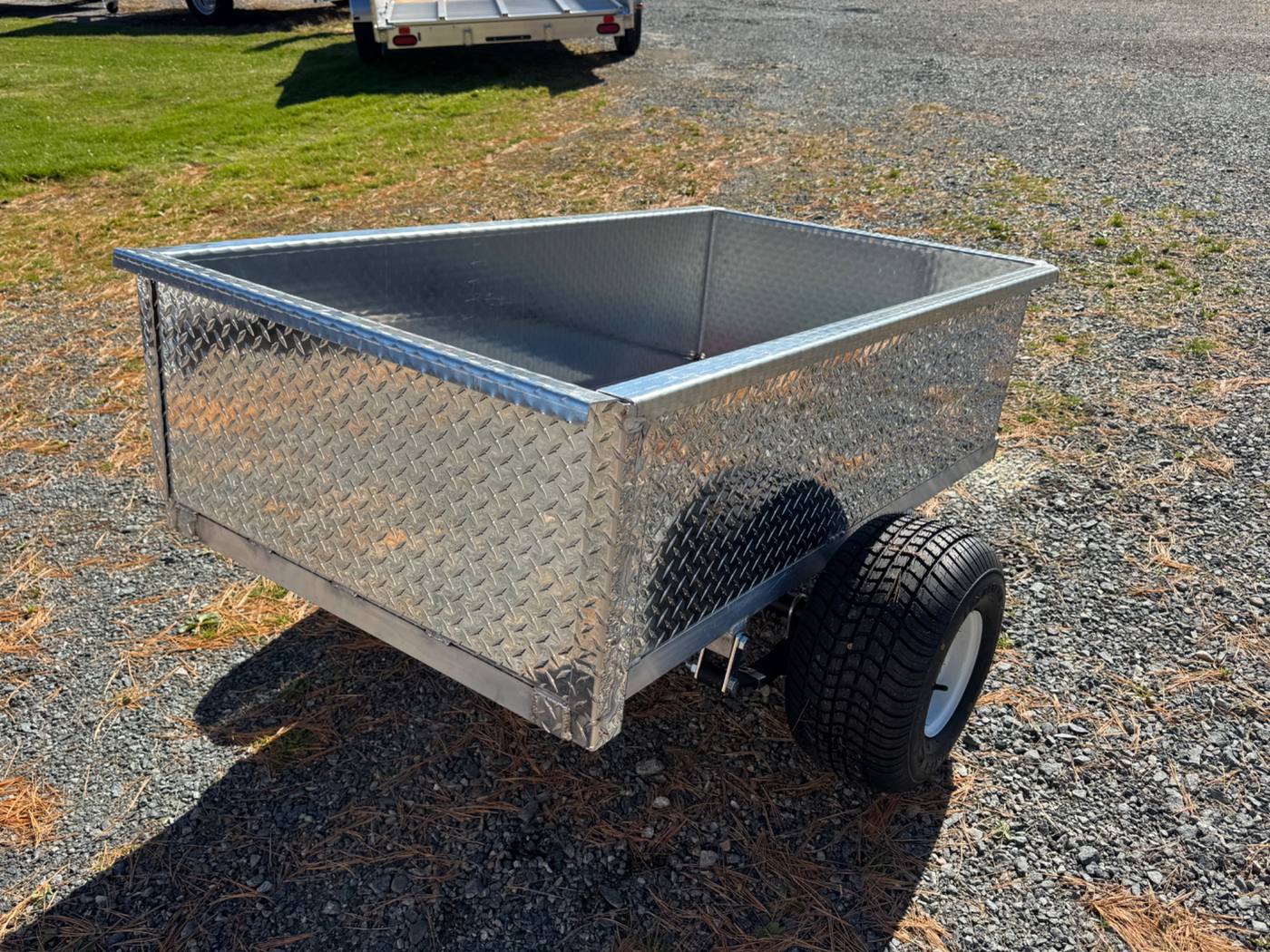 2027 Trophy 3x5 Aluminum Yard Trailer, Lawn and Garden Cart, photo 4