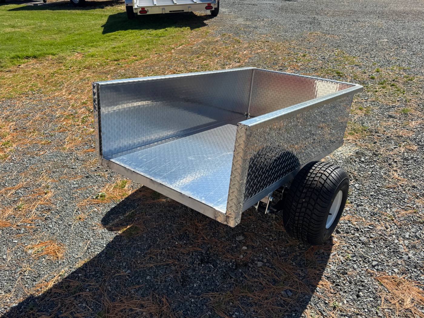2027 Trophy 3x5 Aluminum Yard Trailer, Lawn and Garden Cart, photo 7