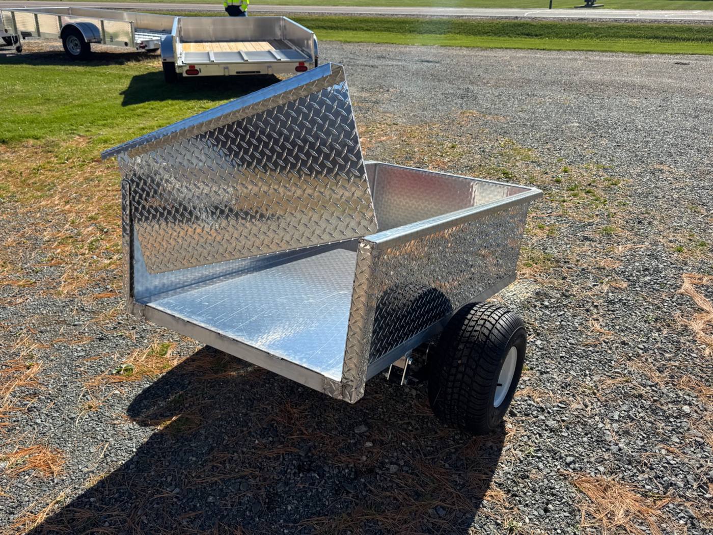 2027 Trophy 3x5 Aluminum Yard Trailer, Lawn and Garden Cart, photo 8